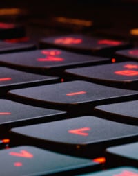 close-up of a keyboard